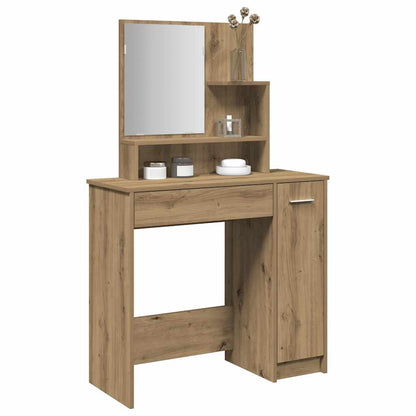 Sminkebord Artisan Eik speil 86,5x35x136 cm