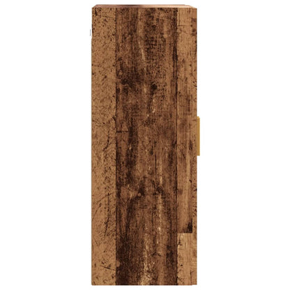 Veggskap Gammelt Tre 69,5x34x90 cm