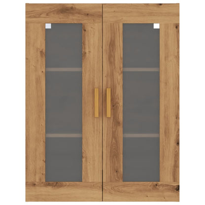 Veggskap Brun Eik 69,5x34x90 cm