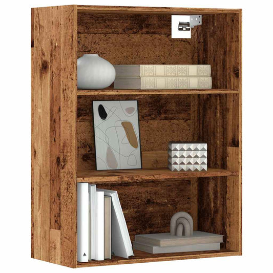 Vegghylle Gammelt Tre 69,5x32,5x90 cm