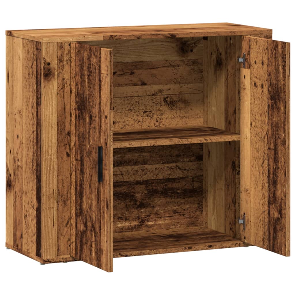 Skjenk Gammelt Tre 80x33x70 cm