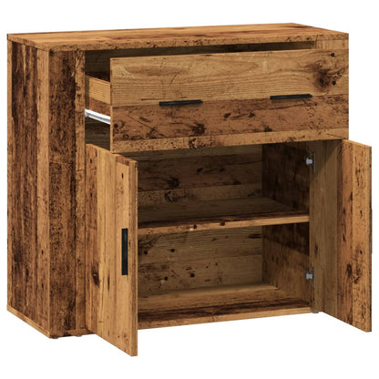 Skjenk Gammelt Tre 80x33x70 cm