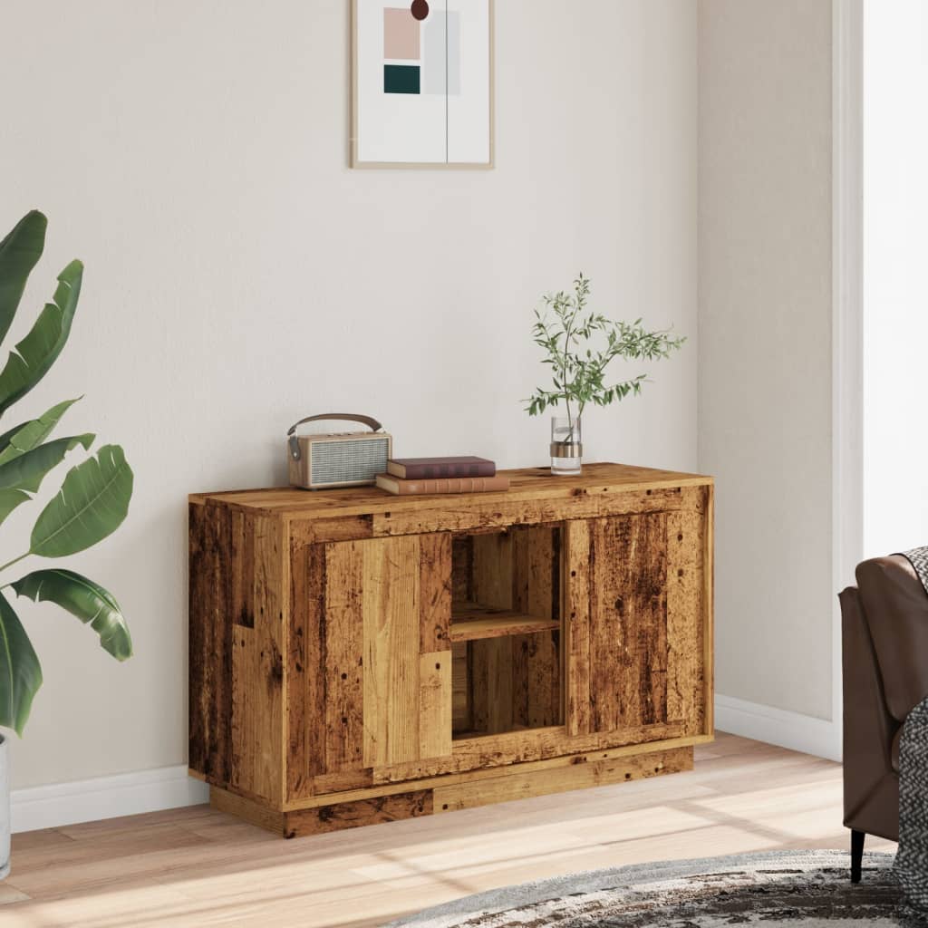 Skjenk Gammelt Tre 102x35x60 cm