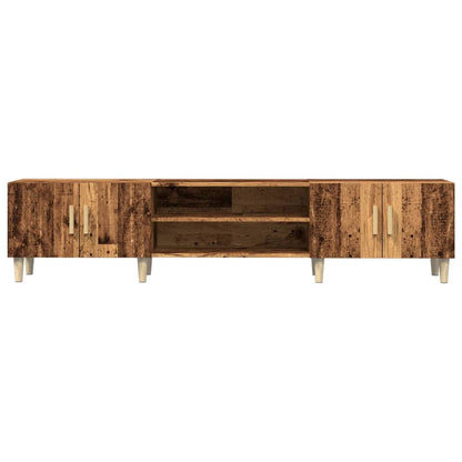 TV-Møbel Gammelt Tre TV-benk 180x31,5x40 cm