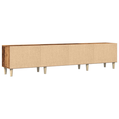 TV-Møbel Gammelt Tre TV-benk 180x31,5x40 cm