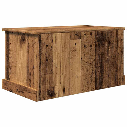 Oppbevaringskiste Gammelt Tre 70x40x38 cm