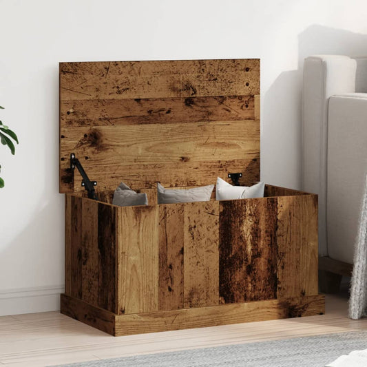 Oppbevaringskiste Gammelt Tre 70x40x38 cm