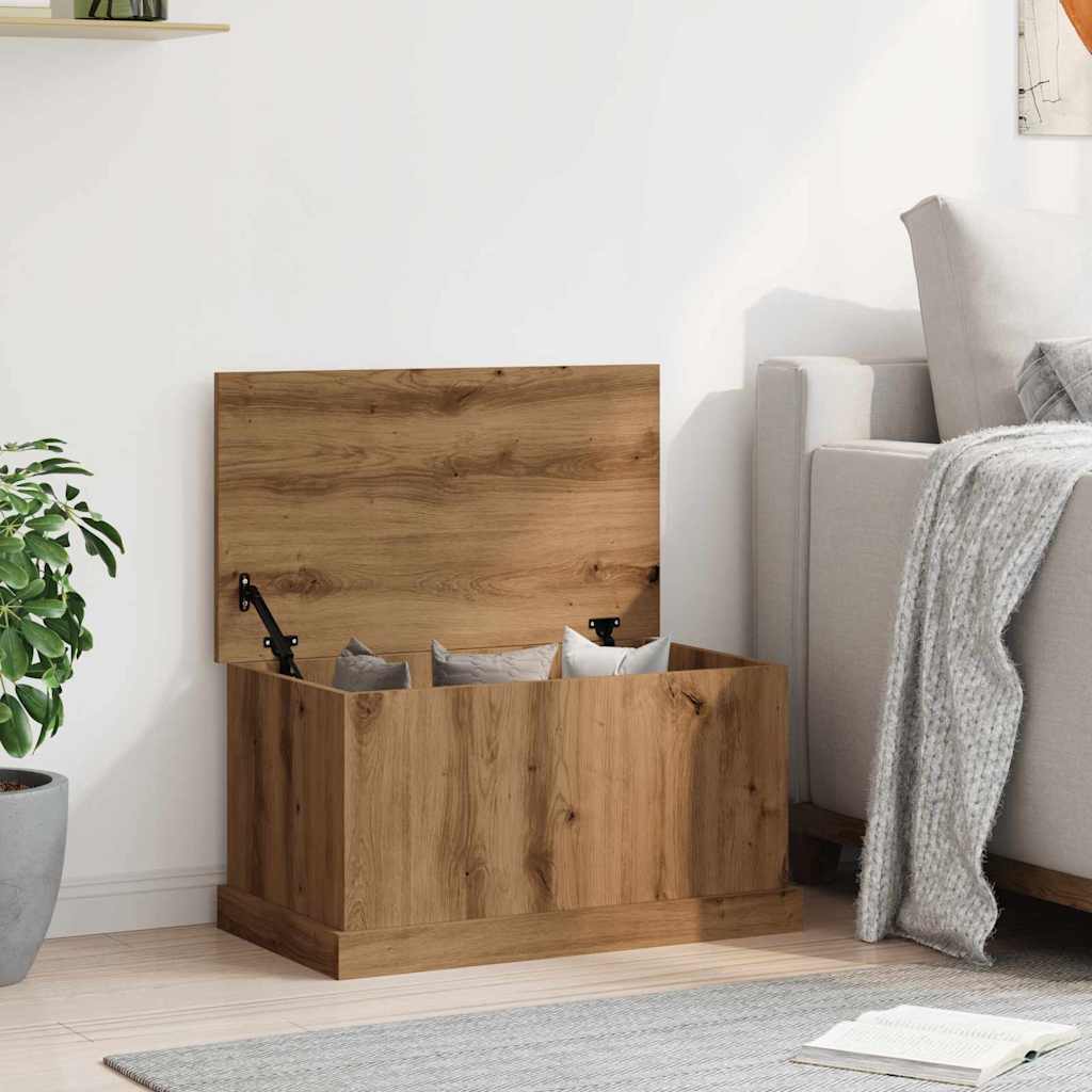 Oppbevaringsboks artisan eik 70x40x38 cm konstruert tre