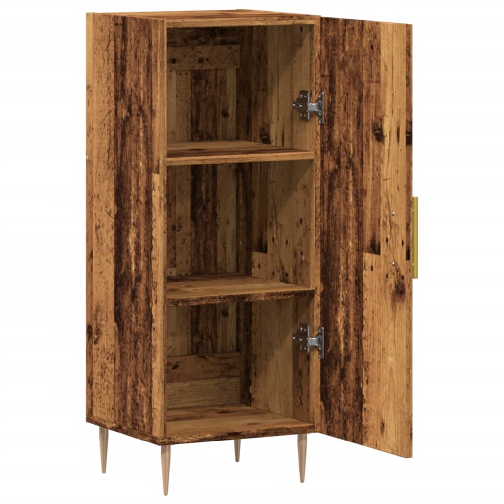 Skjenk Gammelt Tre 34,5x34x90 cm