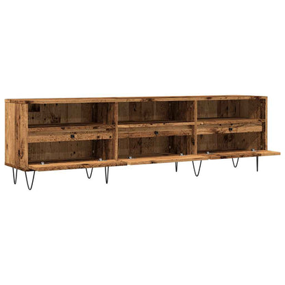 TV-Møbel Gammelt Tre TV-benk 150x30x44,5 cm