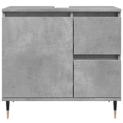 Baderomsskap Betonggrå 65x33x60 cm