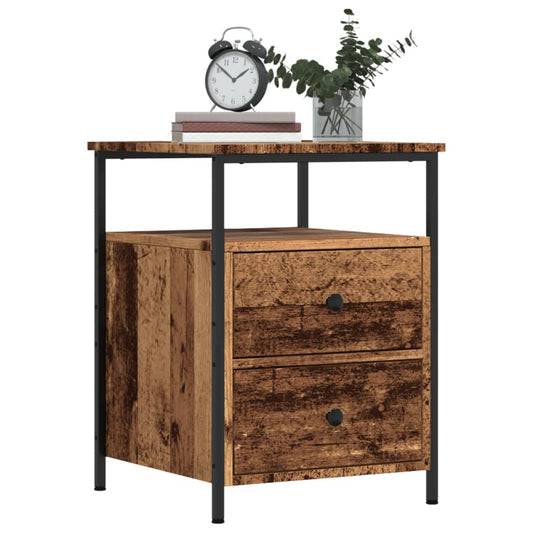 Nattbord Sengbord Gammelt Tre 44x45x60 cm