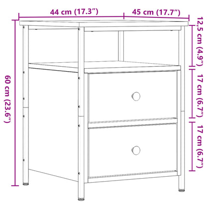 Nattbord Sengbord Artisan Eik 44x45x60 cm