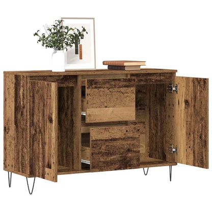 Skjenk Gammelt Tre 104x35x70 cm