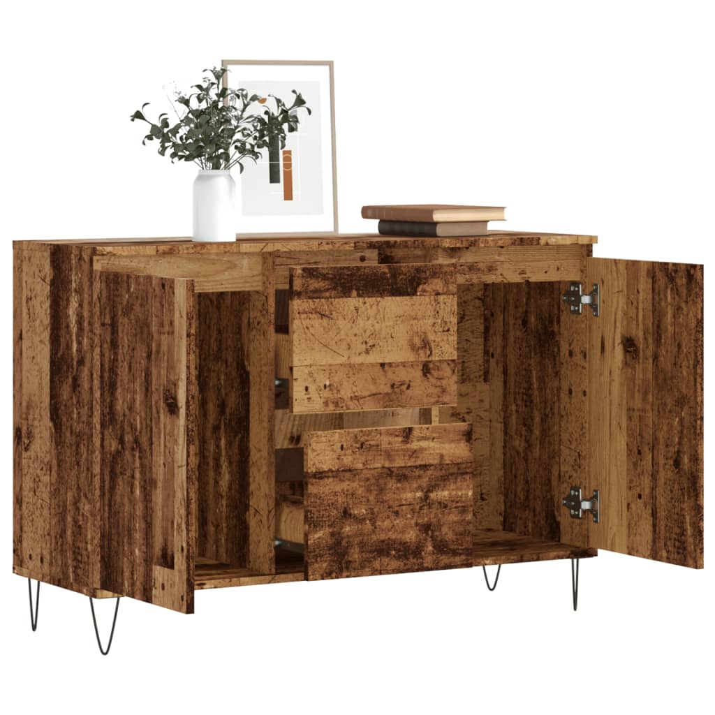 Skjenk Gammelt Tre 104x35x70 cm