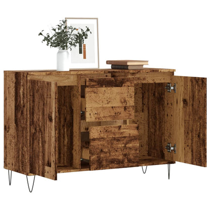 Skjenk Gammelt Tre 104x35x70 cm