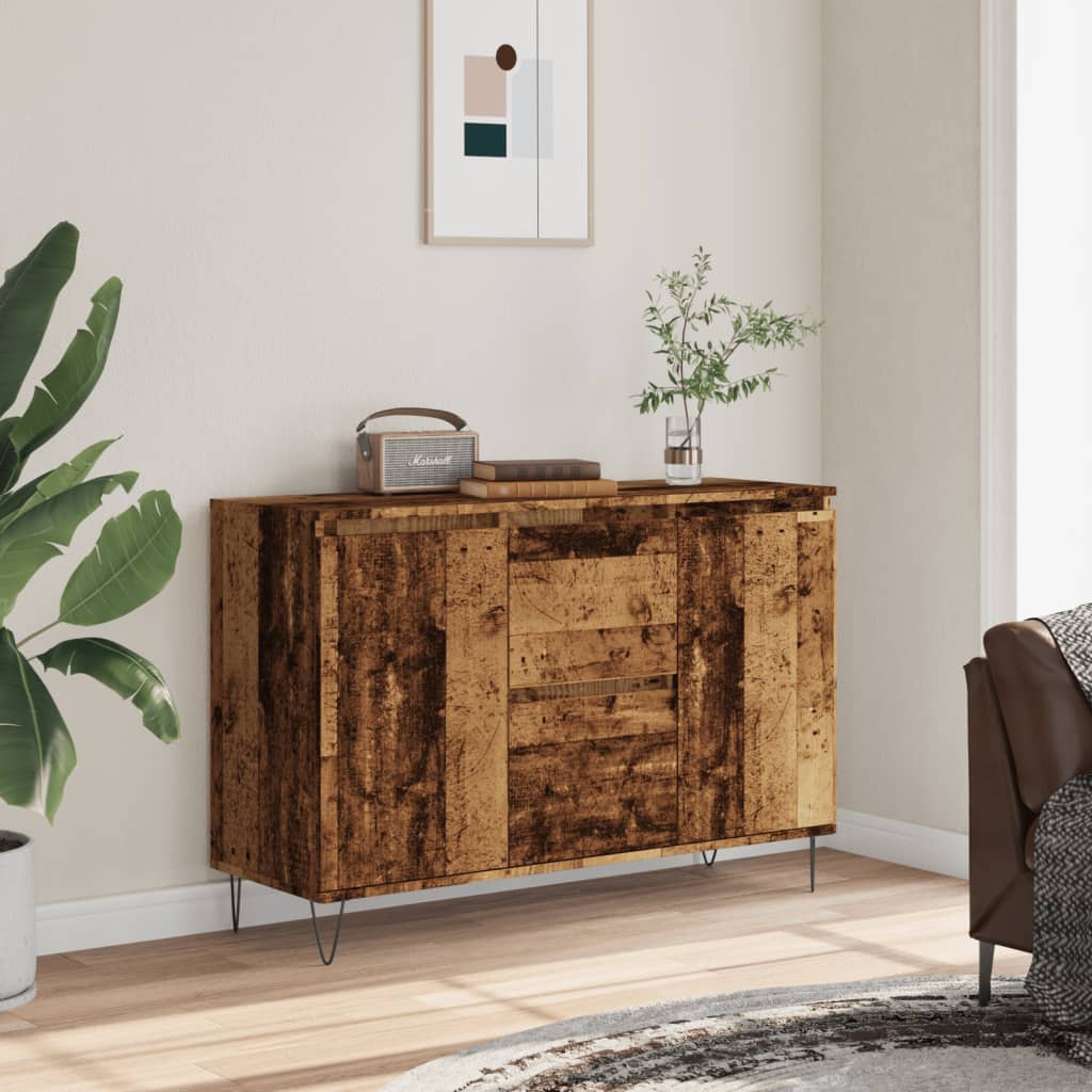 Skjenk Gammelt Tre 104x35x70 cm