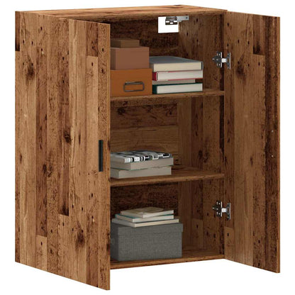Veggskap Gammelt Tre 69,5x34x90 cm