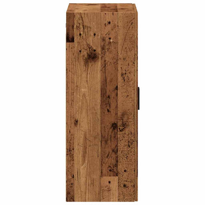 Veggskap Gammelt Tre 69,5x34x90 cm