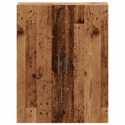 Veggskap Gammelt Tre 69,5x34x90 cm