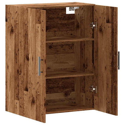 Veggskap Gammelt Tre 69,5x34x90 cm