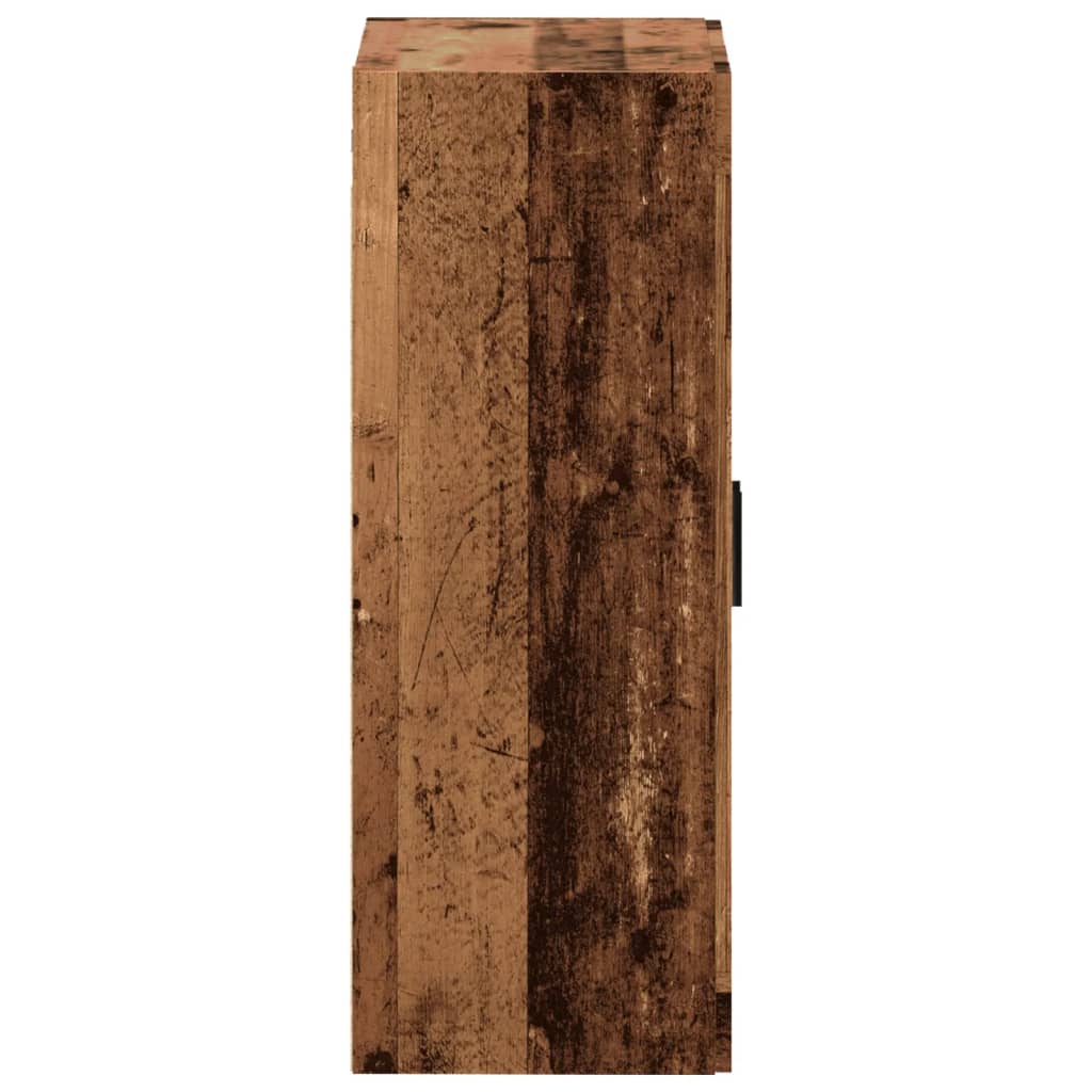 Veggskap Gammelt Tre 69,5x34x90 cm