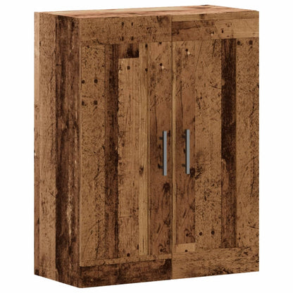Veggskap Gammelt Tre 69,5x34x90 cm