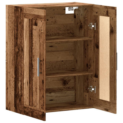 Veggskap Gammelt Tre 69,5x34x90 cm
