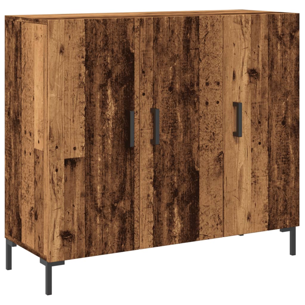 Skjenk Gammelt Tre 90x34x80 cm