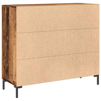 Skjenk Gammelt Tre 90x34x80 cm