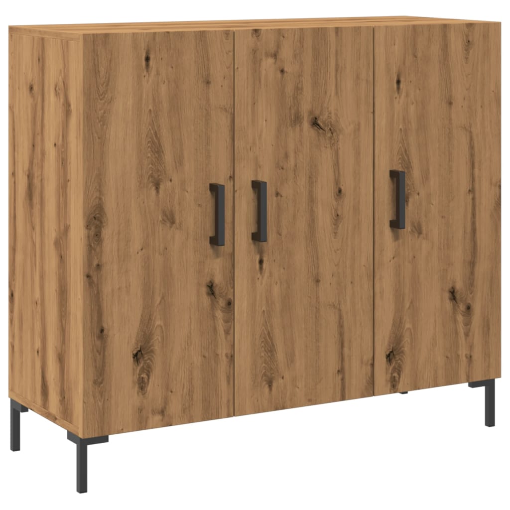 Skjenk Brun Eik 90x34x80 cm