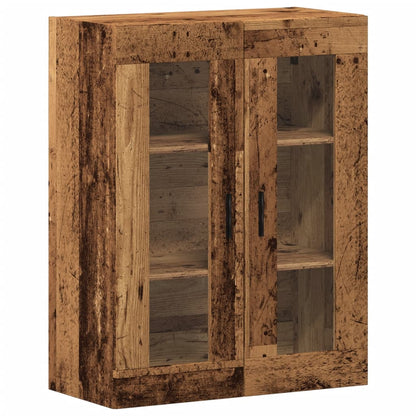Veggskap Gammelt Tre 69,5x34x90 cm
