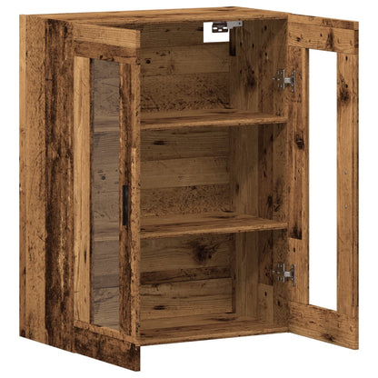 Veggskap Gammelt Tre 69,5x34x90 cm