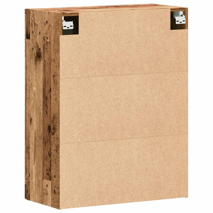 Veggskap Gammelt Tre 69,5x34x90 cm