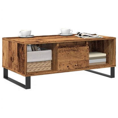 Salongbord Sofabord Gammelt Tre 90x50x36,5 cm