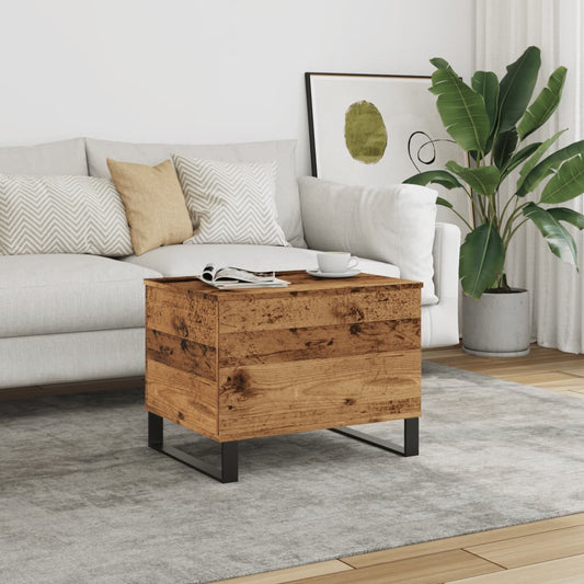 Salongbord Sofabord Gammelt Tre 60x44,5x45 cm