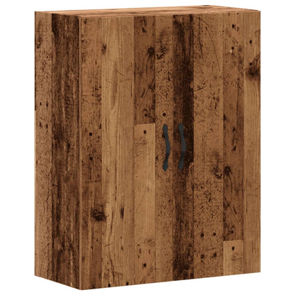 Veggskap Gammelt Tre 69,5x34x90 cm