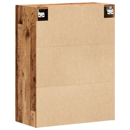 Veggskap Gammelt Tre 69,5x34x90 cm