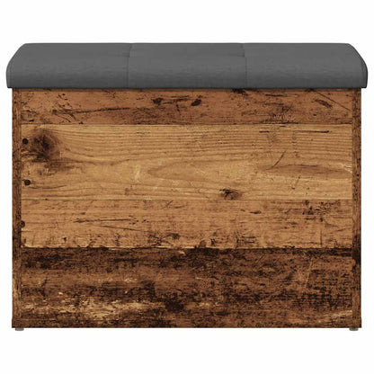 Sittebenk Oppbevaringsbenk Gammelt Tre 62x42x45 cm