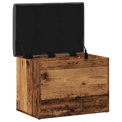 Sittebenk Oppbevaringsbenk Gammelt Tre 62x42x45 cm