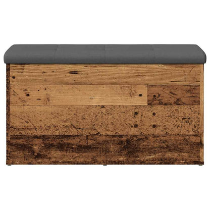 Sittebenk Oppbevaringsbenk Gammelt Tre 82x42x45 cm