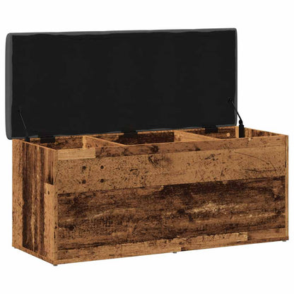 Sittebenk Oppbevaringsbenk Gammelt Tre 102x42x45 cm