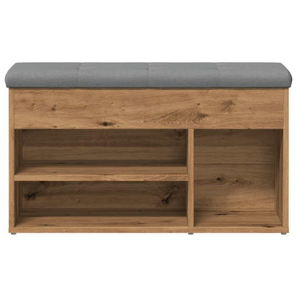 Sittebenk Skohylle Artisan Eik 82x32x45,5 cm
