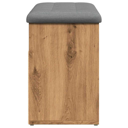 Sittebenk Skohylle Artisan Eik 82x32x45,5 cm