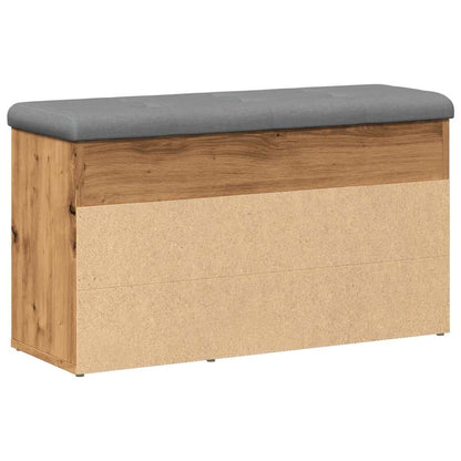 Sittebenk Skohylle Artisan Eik 82x32x45,5 cm