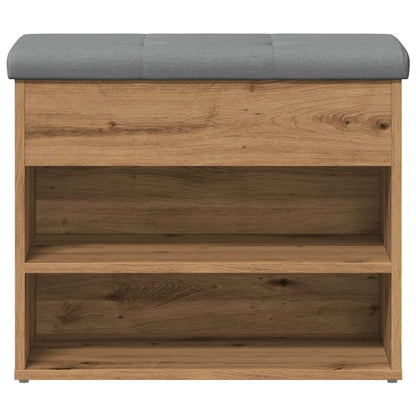 Sittebenk Skohylle Artisan Eik 62x32x50 cm