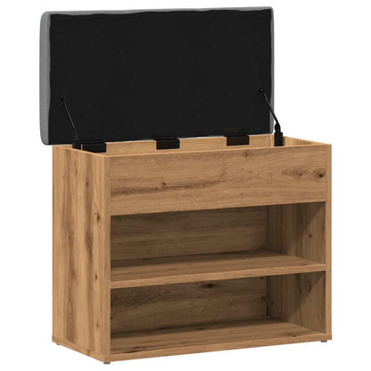 Sittebenk Skohylle Artisan Eik 62x32x50 cm
