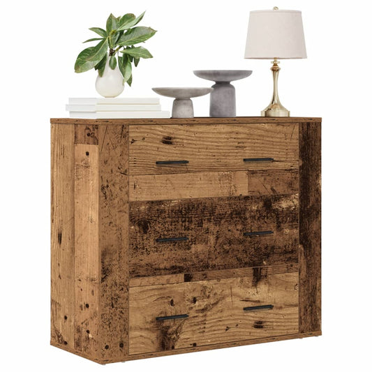 Skjenk Gammelt Tre 80x33x70 cm