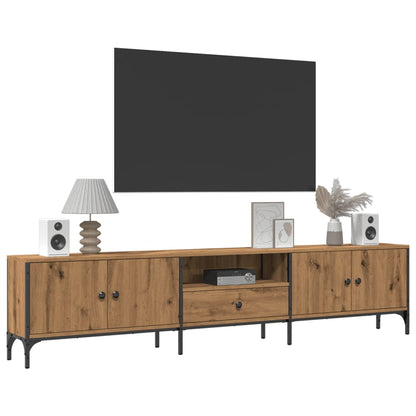 TV-Møbel Artisan Eik TV-benk med skuff 200x25x44 cm