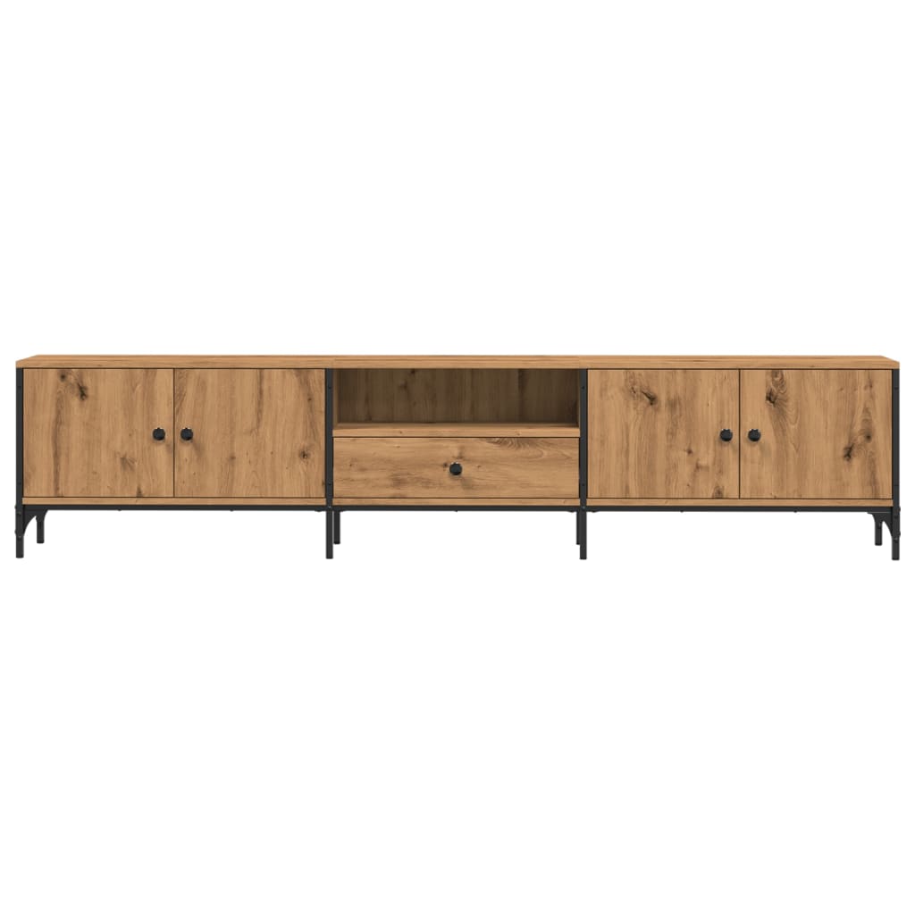 TV-Møbel Artisan Eik TV-benk med skuff 200x25x44 cm